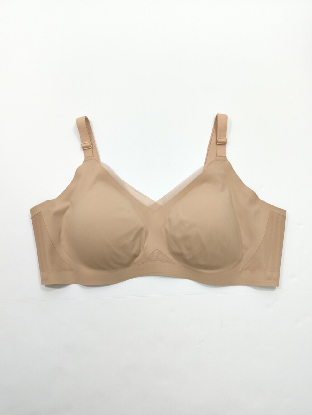 Honeylove Liftwear Crossover Seamless Bra In Sand